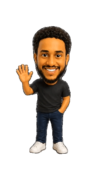 Ahmed, founder of Zebramonkey Media, waving